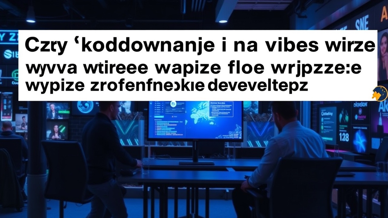 Czy „kodowanie na vibes” wyprze frontend developerów do 2028 roku?