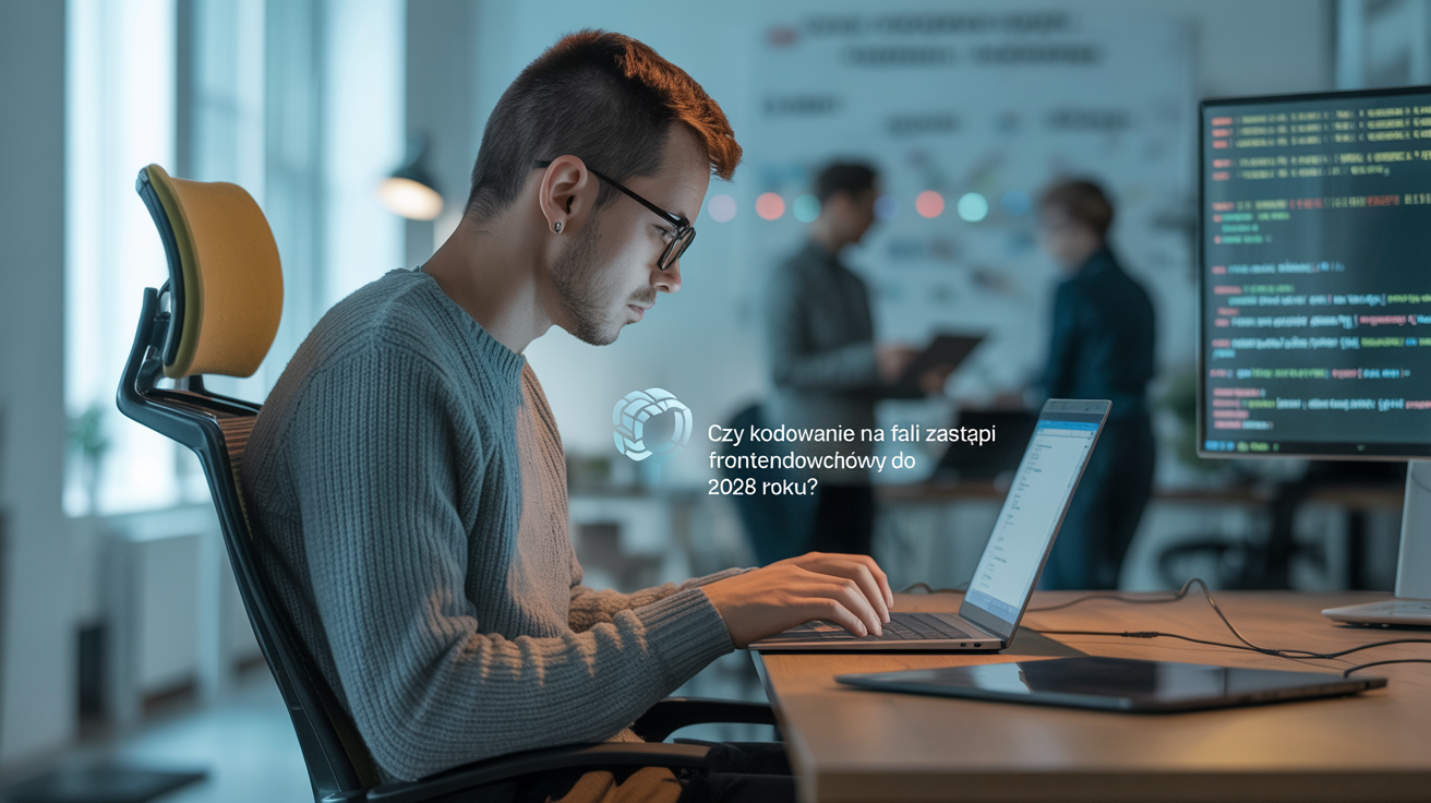 Czy kodowanie na fali zastąpi frontendowców do 2028 roku?