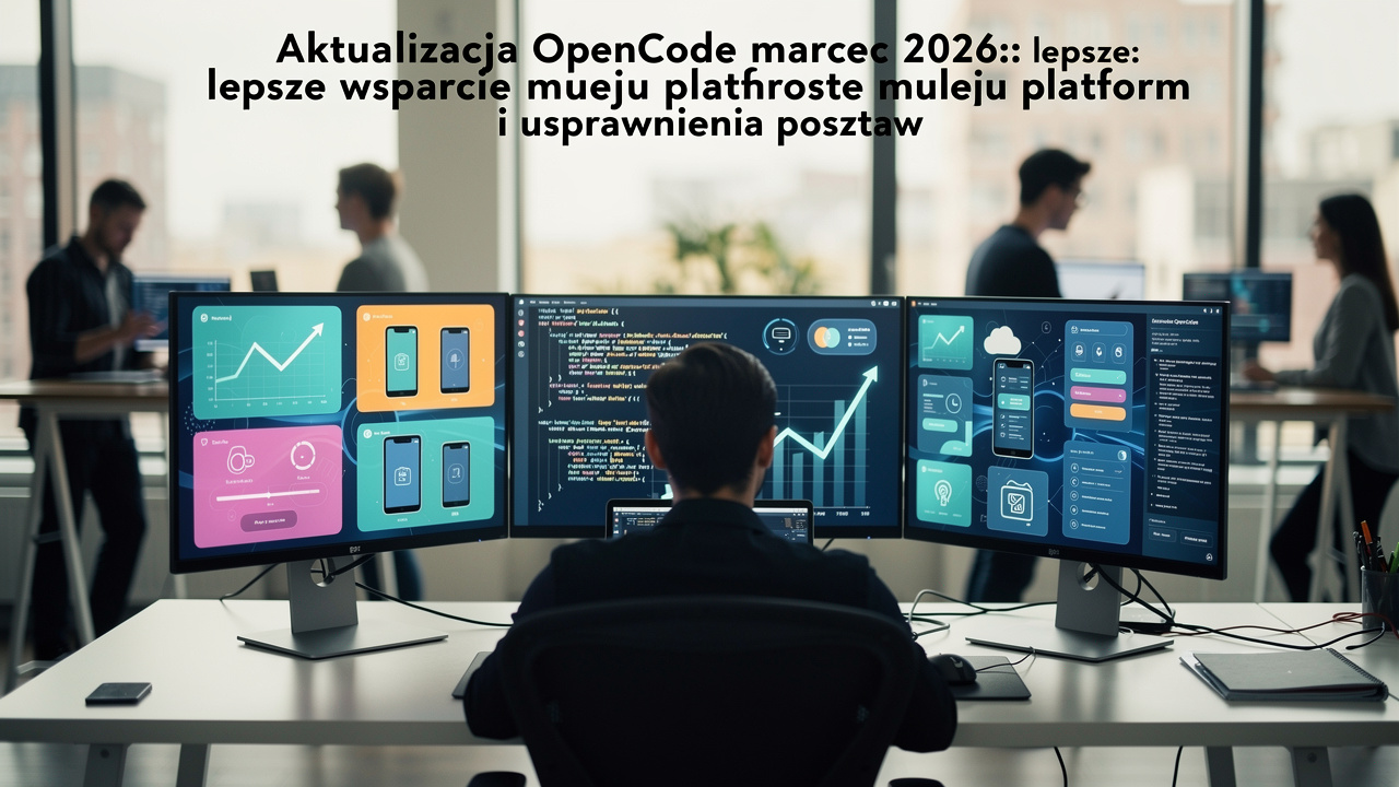 Aktualizacja OpenCode marzec 2026: lepsze wsparcie wielu platform i usprawnienia podstaw