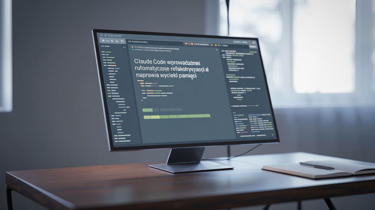 Claude Code Wprowadza Automatyczne Refaktoryzacje i Naprawia Wycieki Pamięci