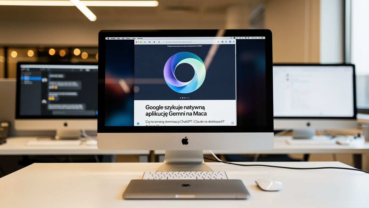 Google szykuje natywną aplikację Gemini na Maca. Czy to koniec dominacji ChatGPT i Claude na desktopach?