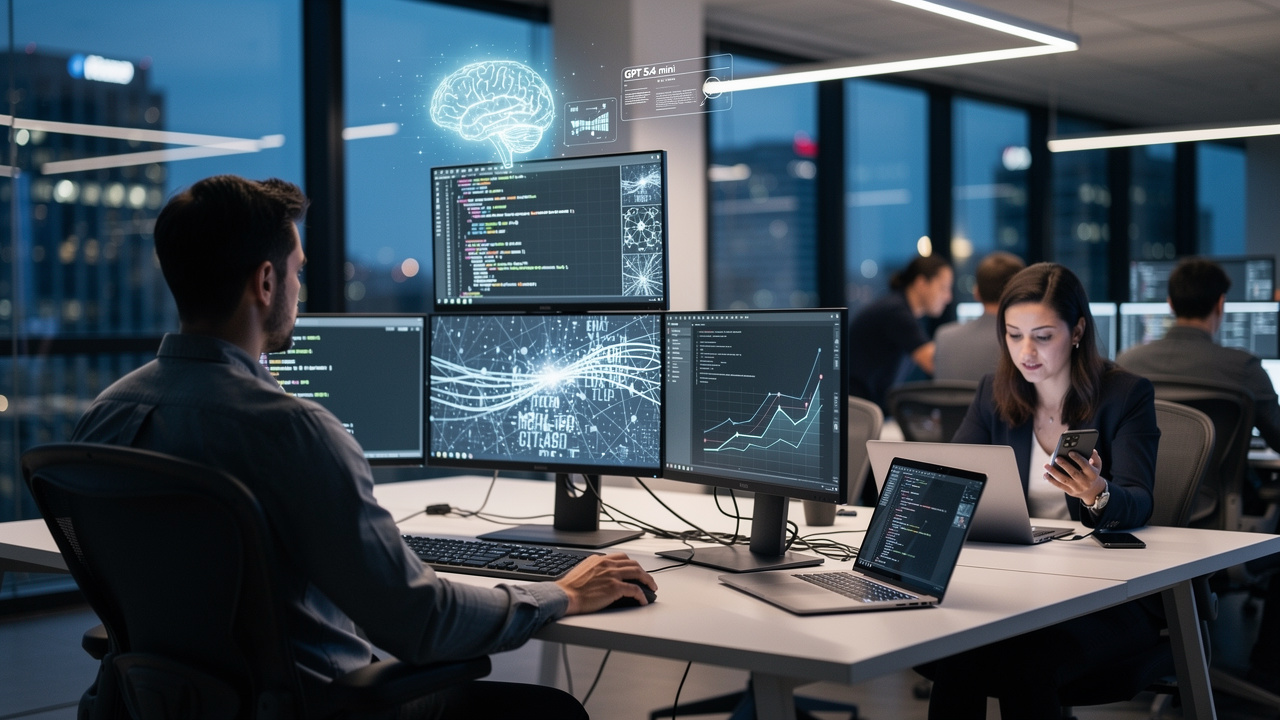 GPT-5.4 mini: szybszy i wydajniejszy brat dla programistów i nie tylko
