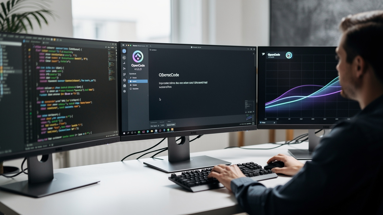 OpenCode v1.2.21: Lepsze Edytowanie, Naprawy Gita i Szybsze Działanie