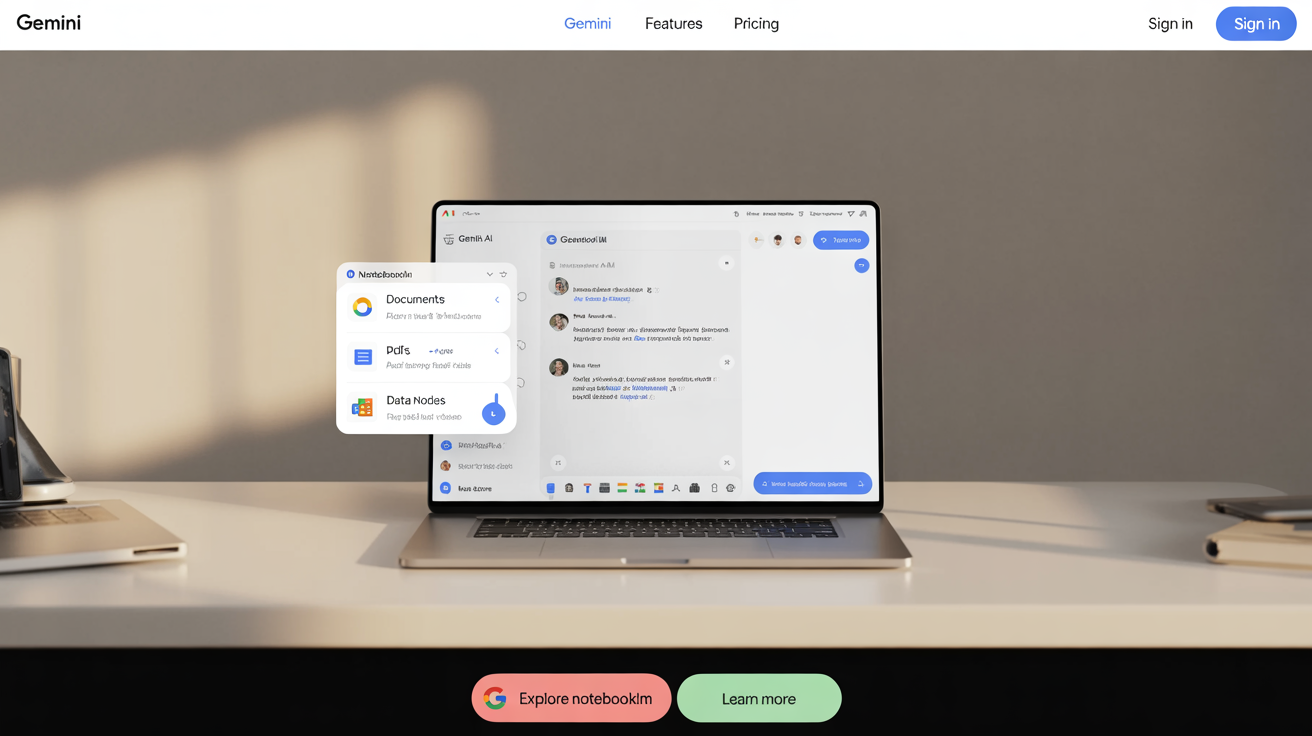 Google łączy siły: NotebookLM teraz głęboko zintegrowany z aplikacją Gemini