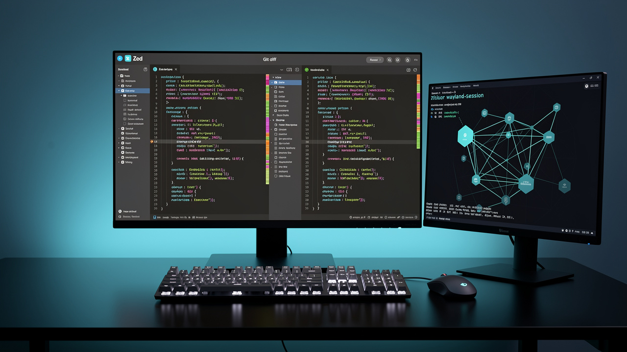 Nowe Możliwości Współpracy w Zed: Udostępnianie Ekranu Na Wayland w Integracja Gita